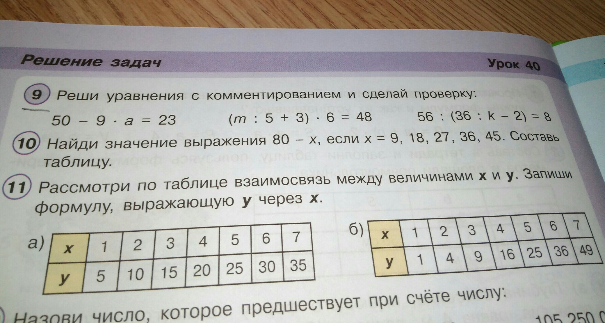 Заполни схемы реши уравнения и сделай проверку 1 класс